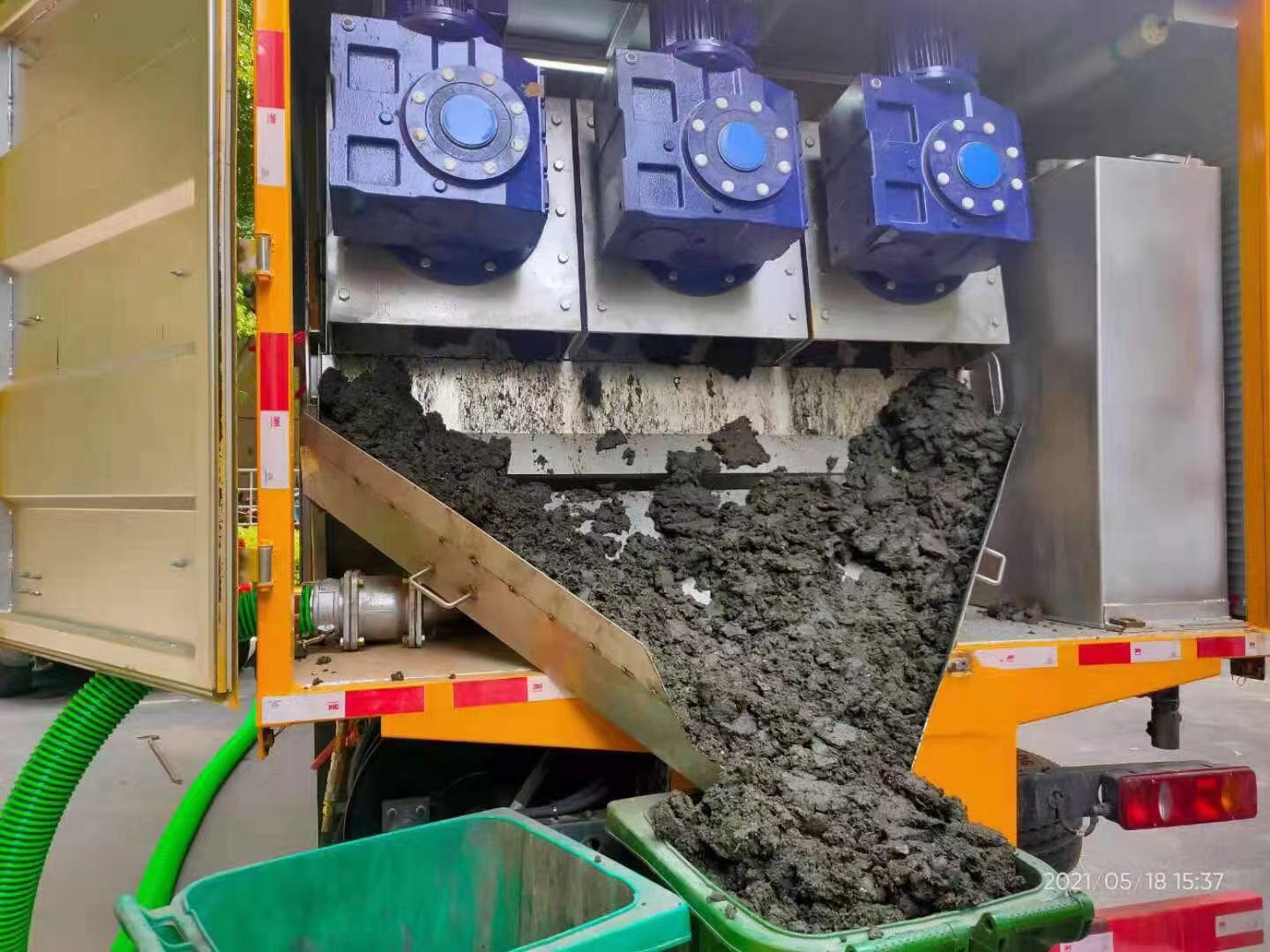 句容化粪池清掏城市维护站-泥浆净化干湿分离处理